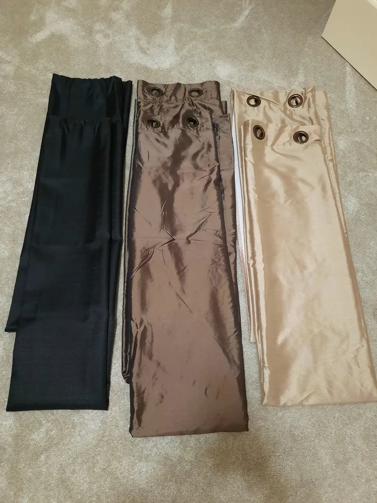 3 pairs of blackout curtains thumbnail