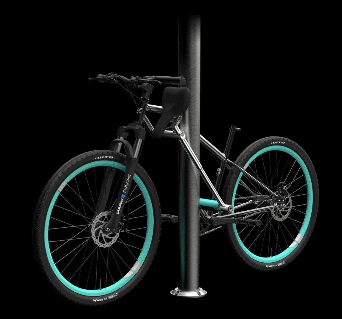 Integrated theft-proof lock Mountain Bike - Yerka - photo 3