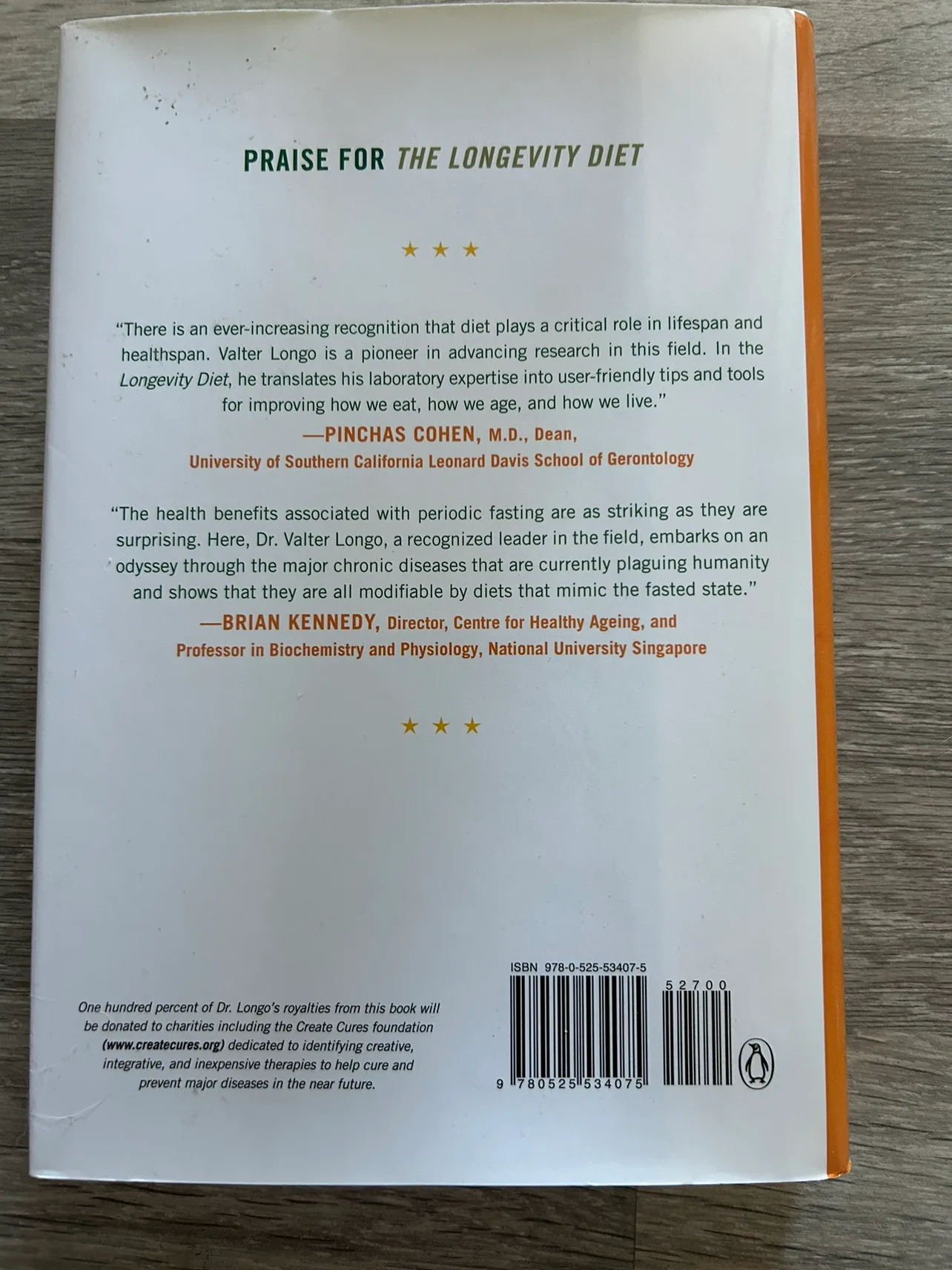 The Longevity Diet by Valter Longo, PhD image indicator(2)