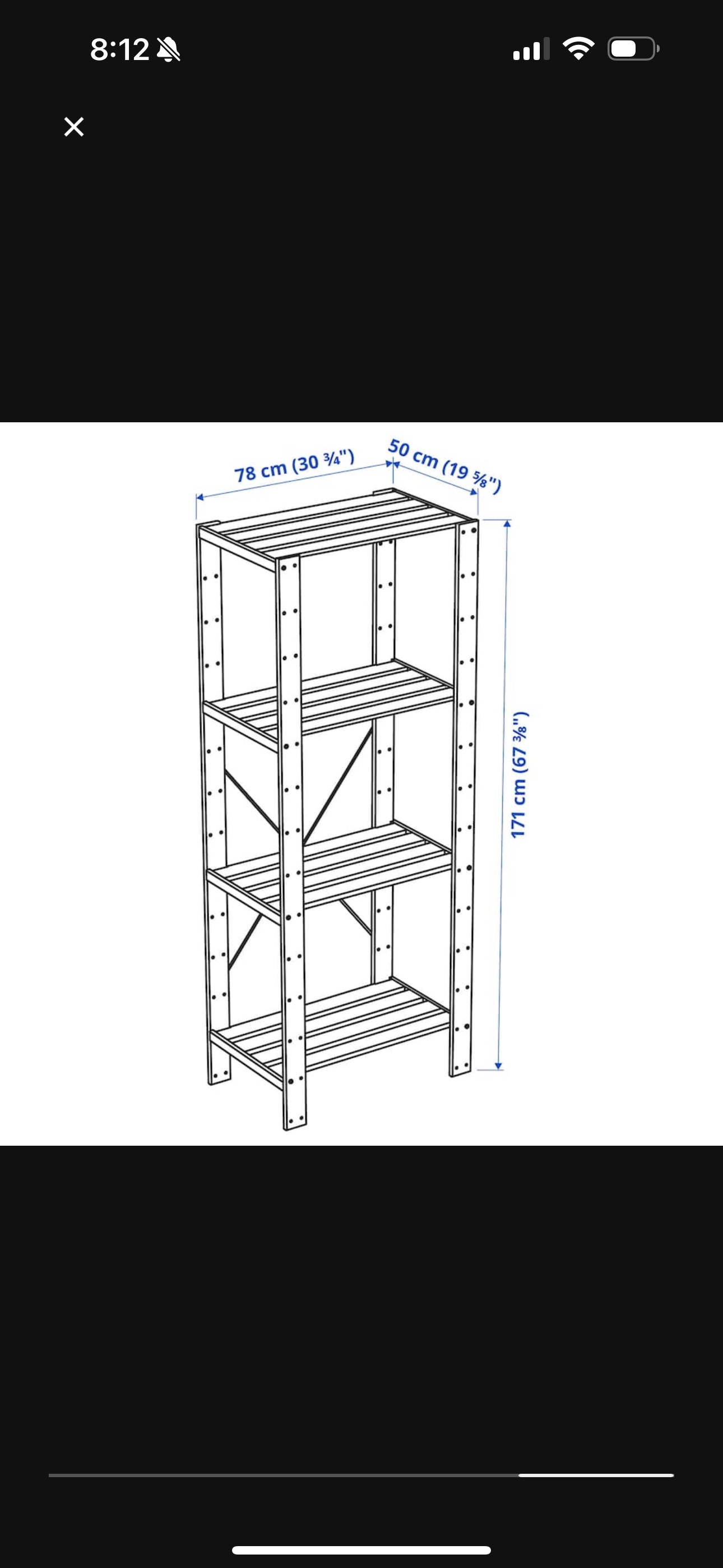 IKEA IVAR Shelving Unit