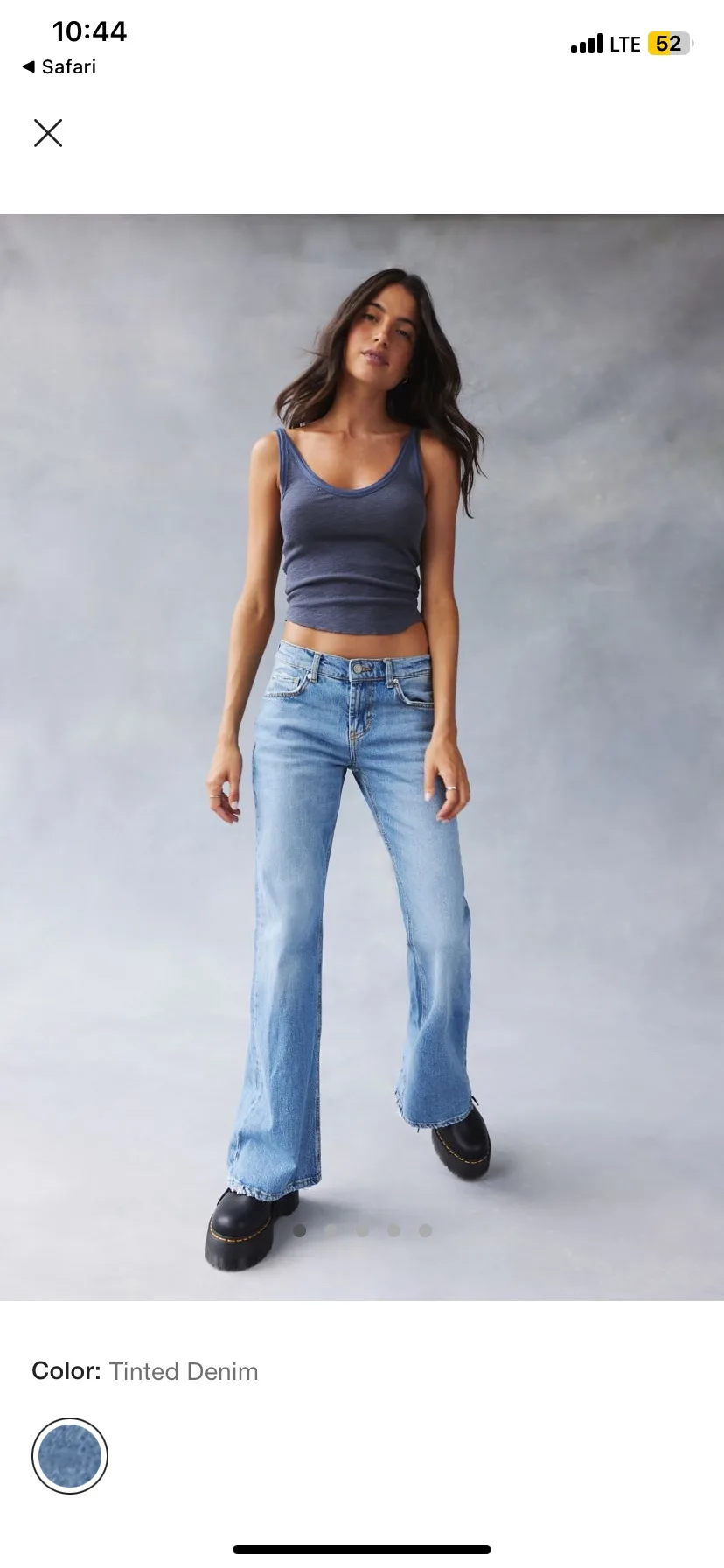 BDG Low Rise Flare Jeans image indicator(9)