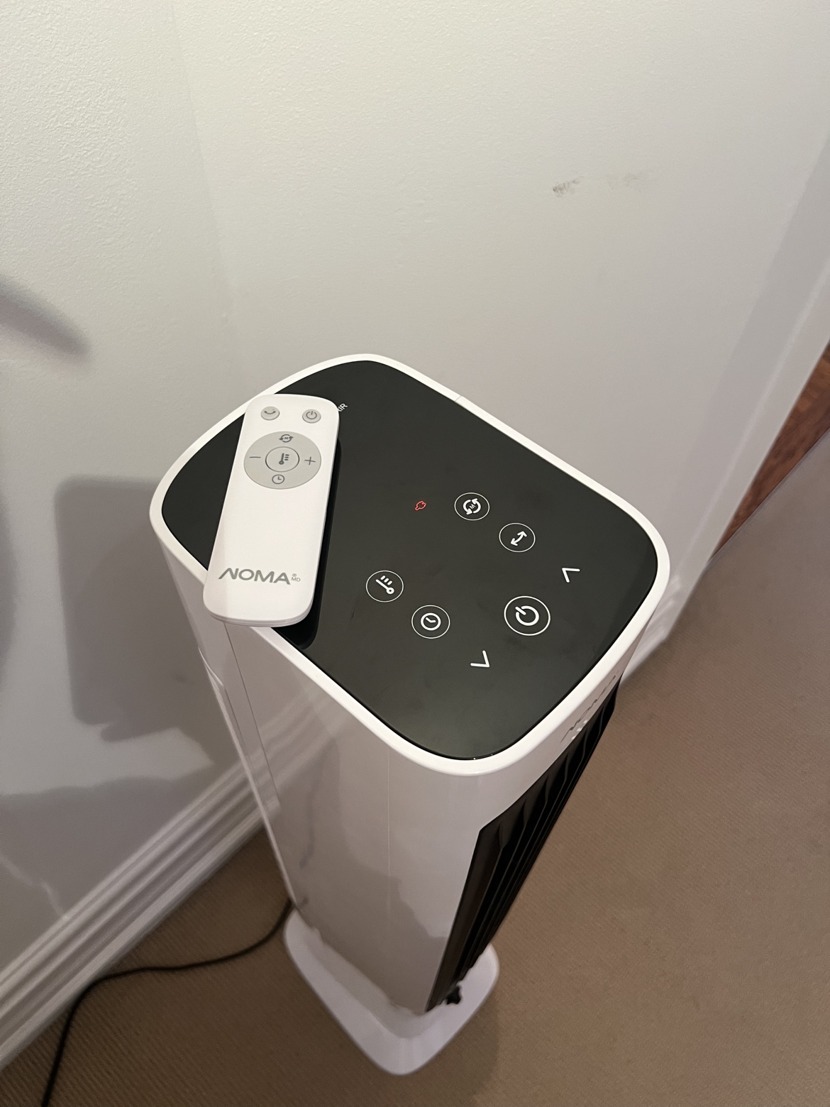 NOMA 2-in-1 Tower Fan & Heater, 38-in - photo 3