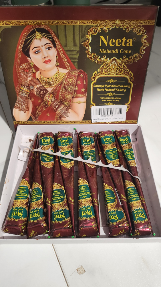Neeta Henna Cones and Stencils - photo 2