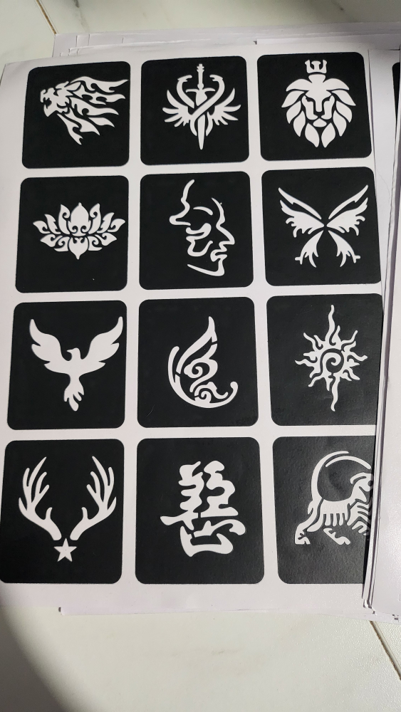 Neeta Henna Cones and Stencils - photo 3