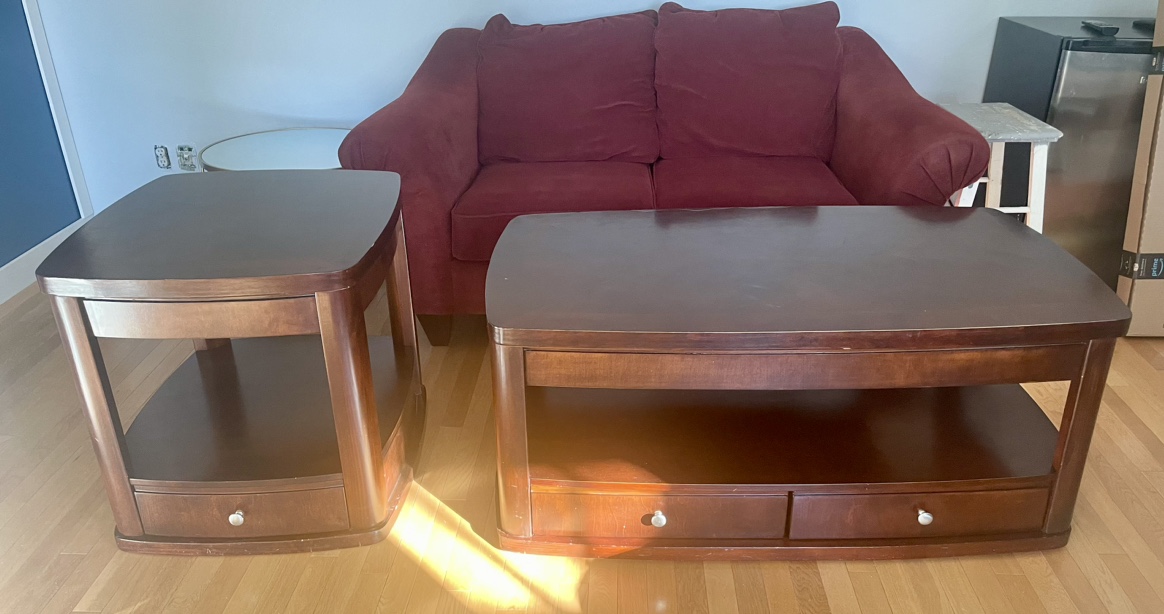 Coffee Table and Side Table