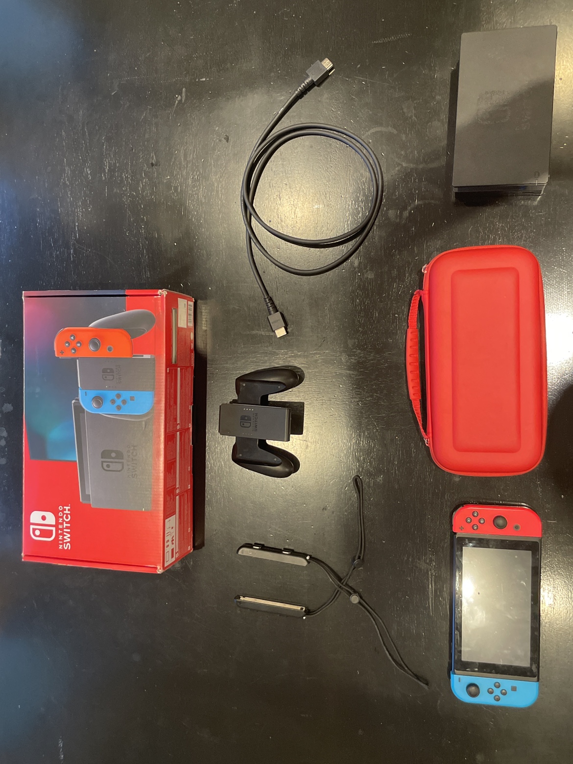 Nintendo Switch + Carry Case