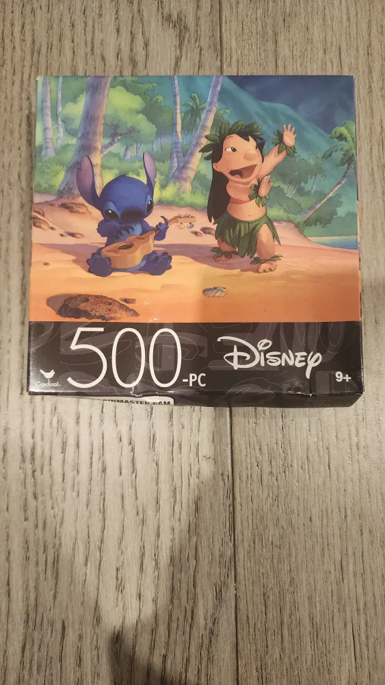 Disney Lilo & Stitch 500 Piece Jigsaw Puzzle #freecycle thumbnail