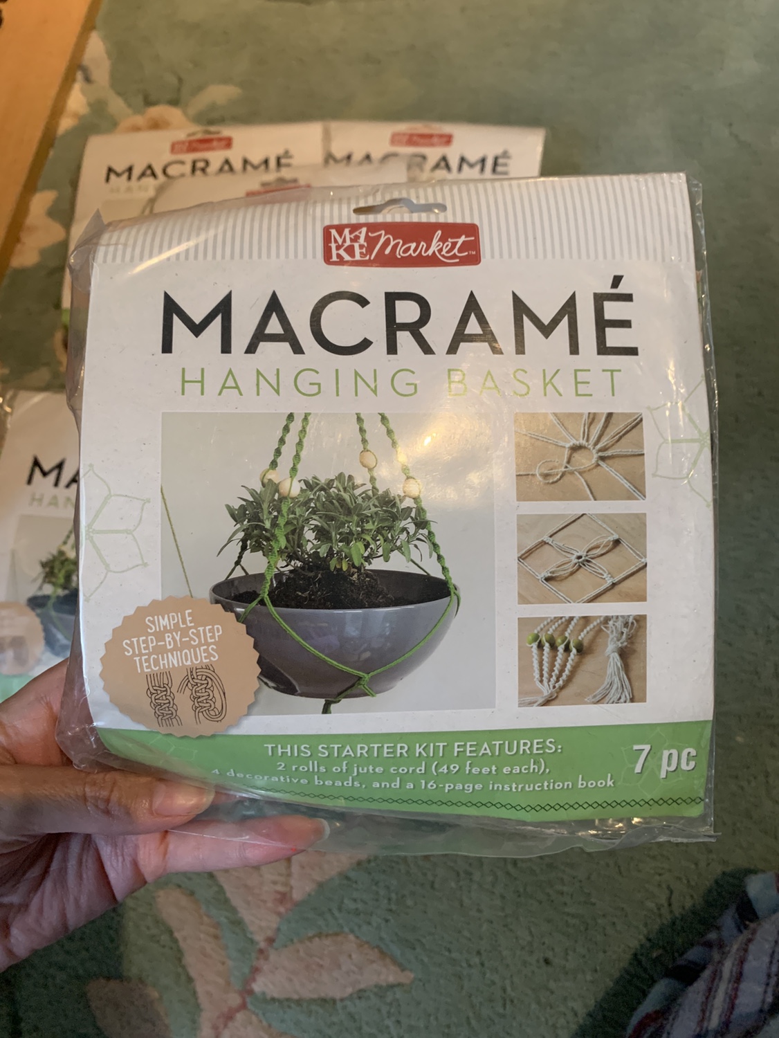 Macrame Hanging Basket Kit - photo 2