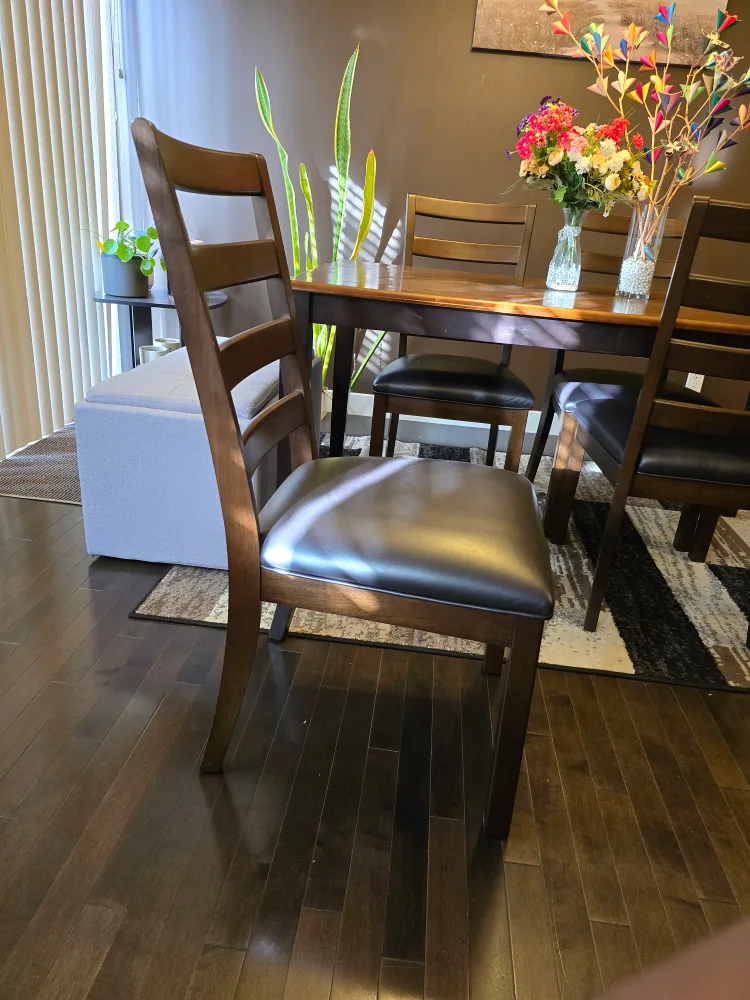 Dining table and chairs set image indicator(2)