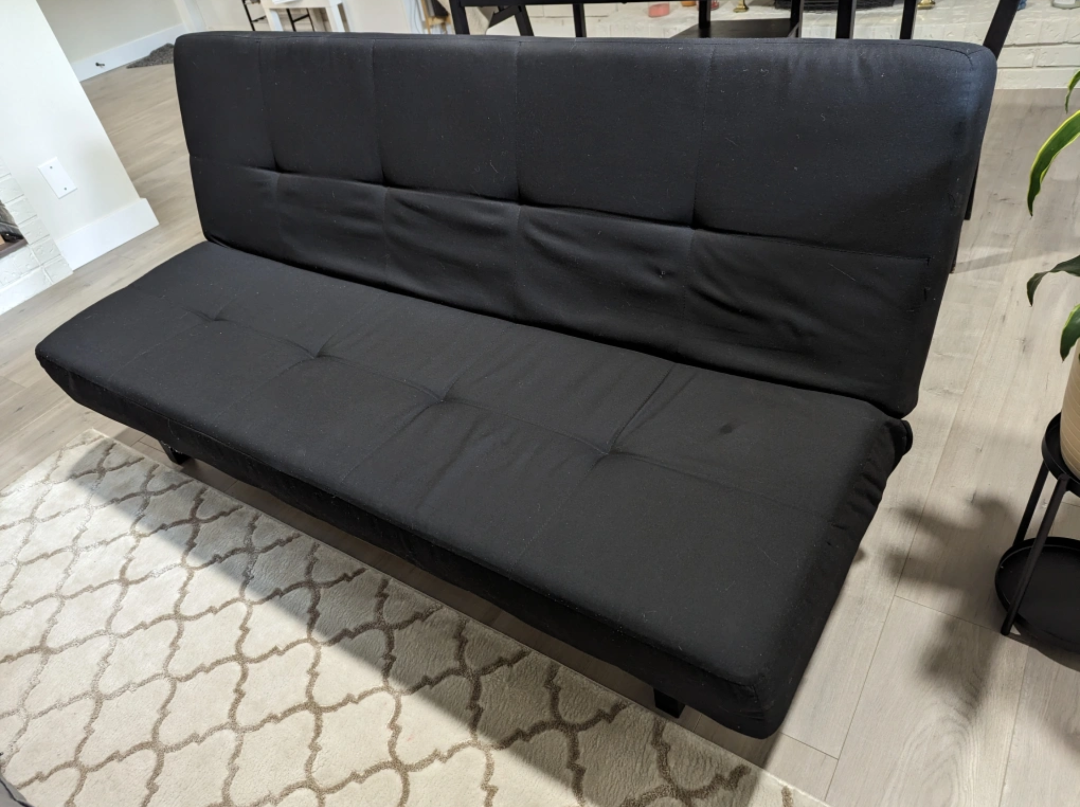 Black Futon Sofa Bed