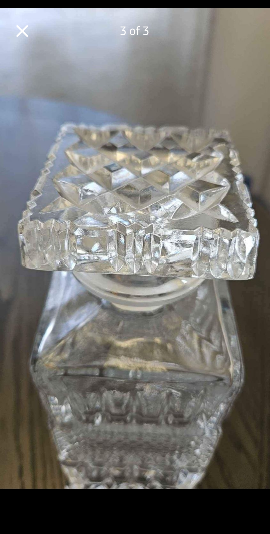 Crystal Decanter and Glasses Set - photo 3