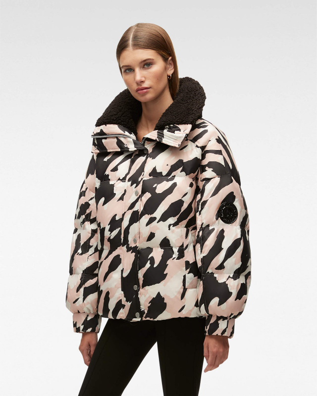 Moose Knuckles BAISLEY PUFFER ROSE SMOKE CAMO