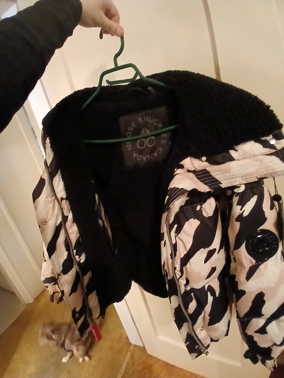 Moose Knuckles BAISLEY PUFFER ROSE SMOKE CAMO - photo 2