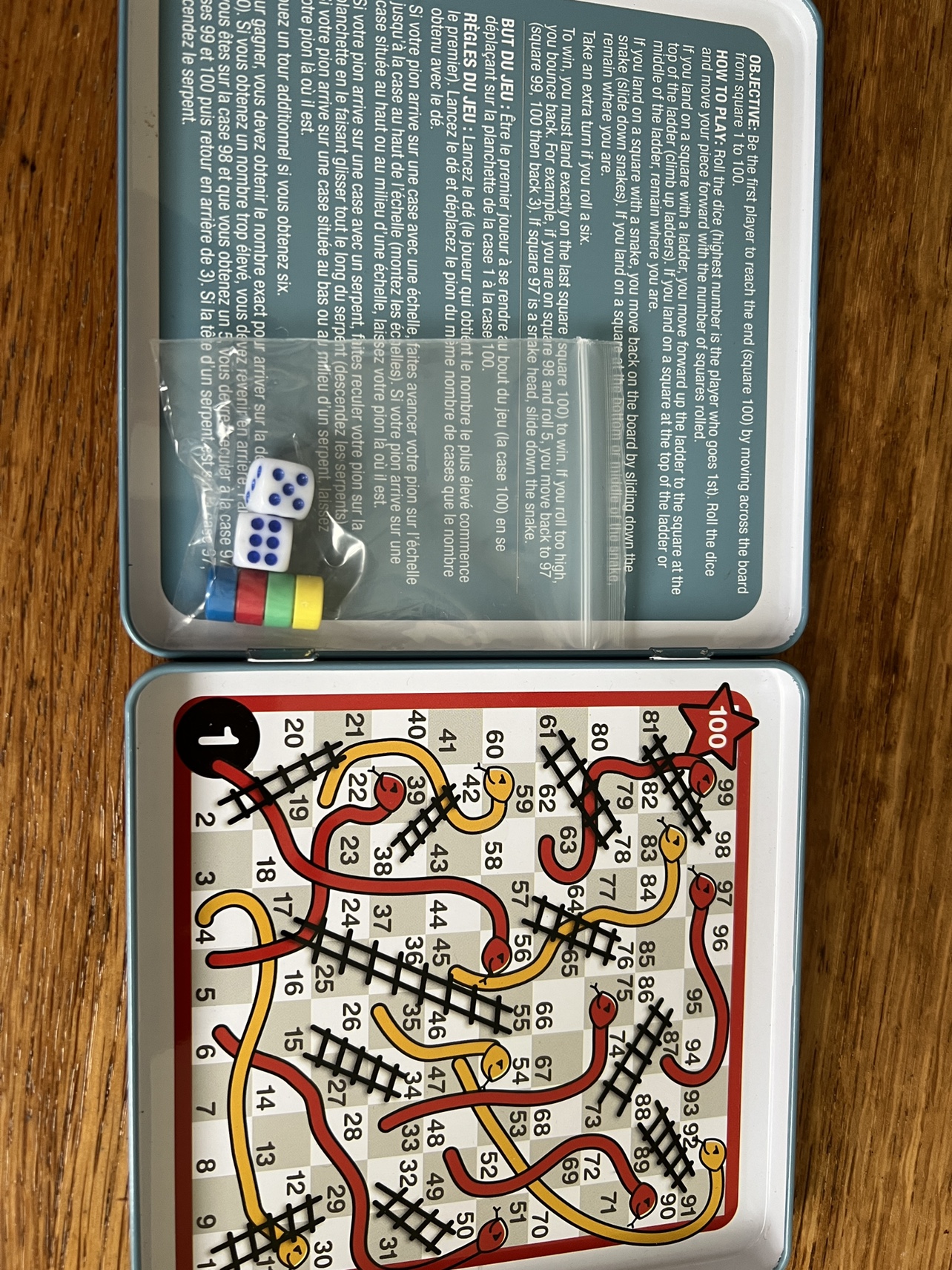 Magnetic Snakes & Ladders Game - photo 2