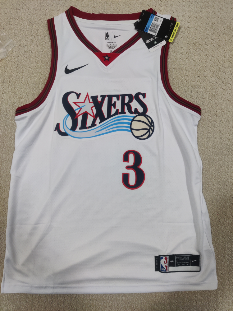 Allen Iverson Philadelphia 76ers Jersey - photo 3