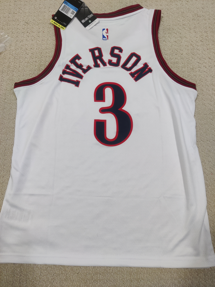 Allen Iverson Philadelphia 76ers Jersey - photo 4