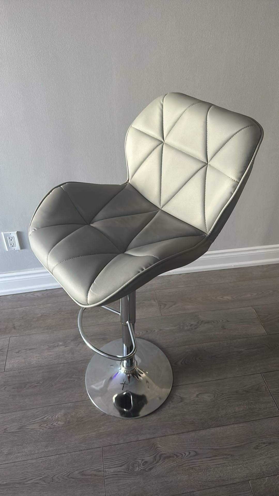 2 Grey Bar Stool - photo 3