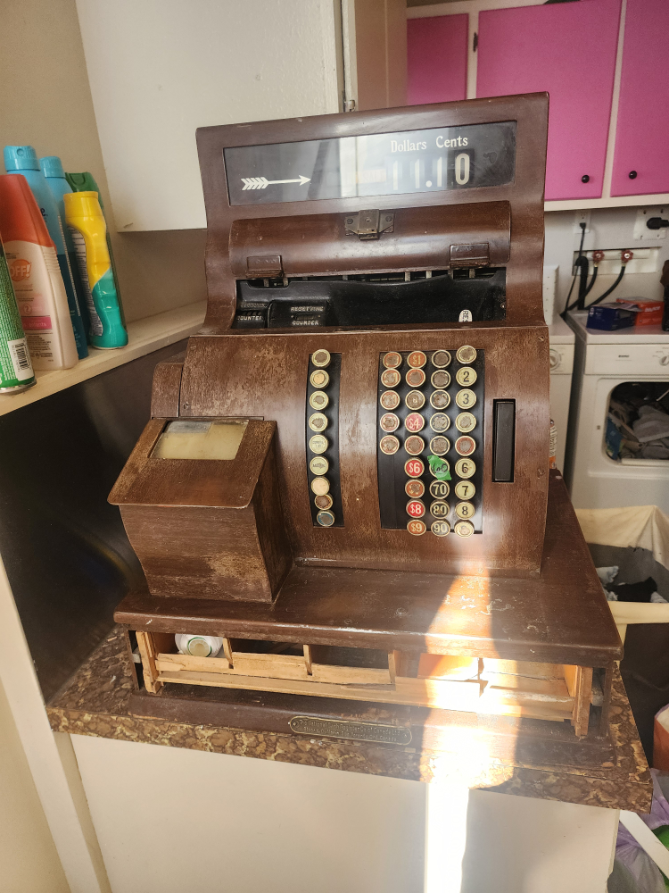 Antique National Cash Register