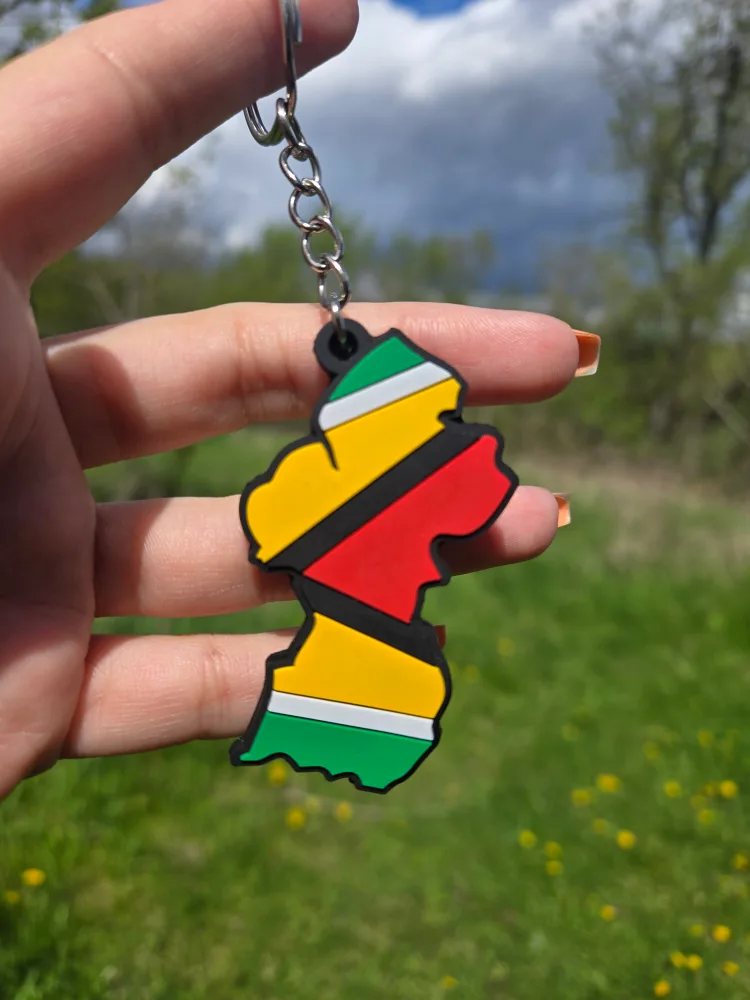 Keychains From Around The World. 2D Flag & Country $10 image indicator(10)