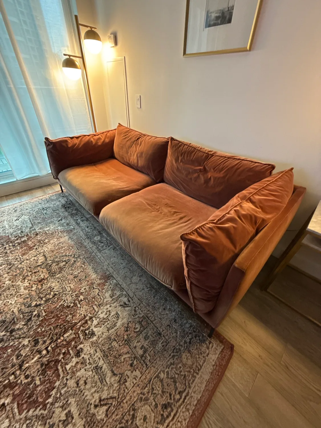 Velvet Sofa thumbnail
