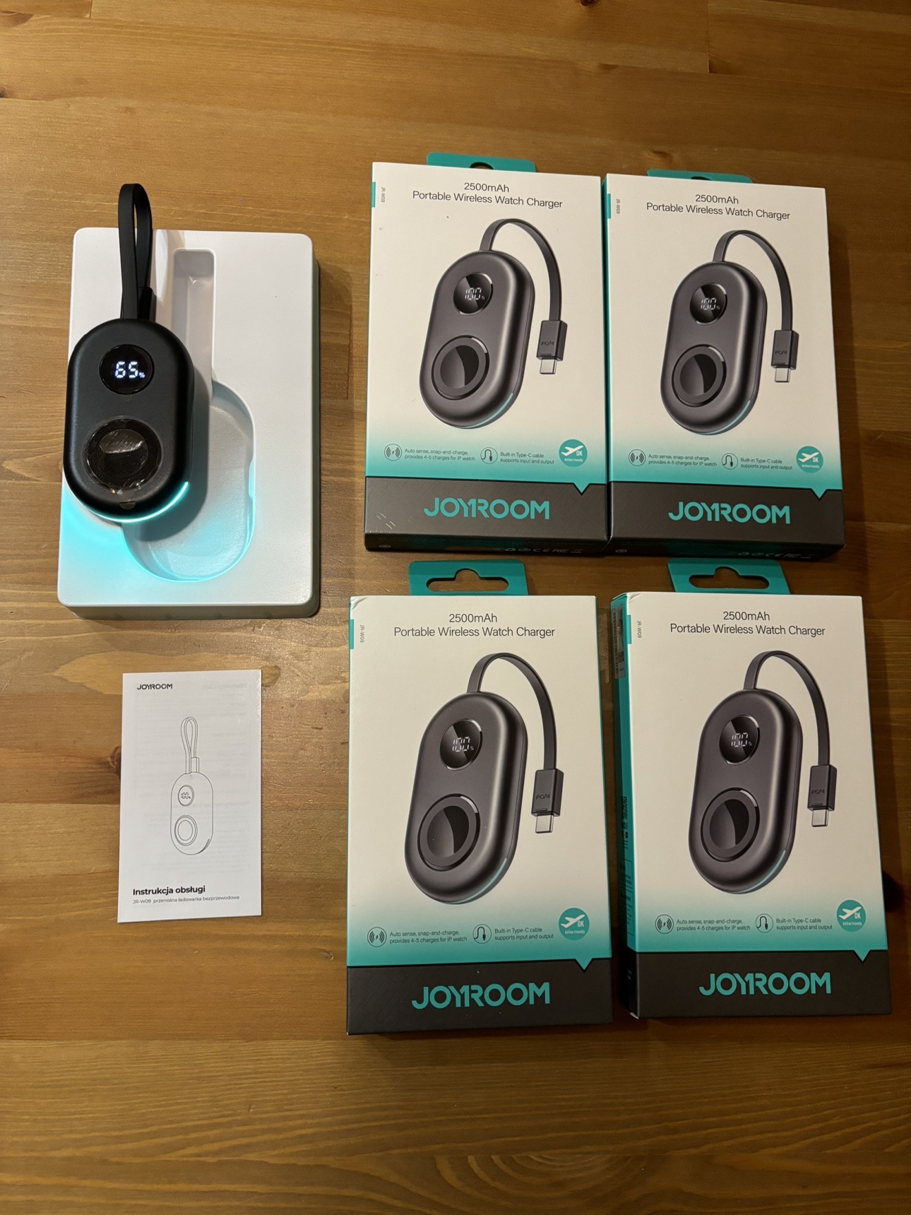 JOYROOM Portable Wireless Watch Charger