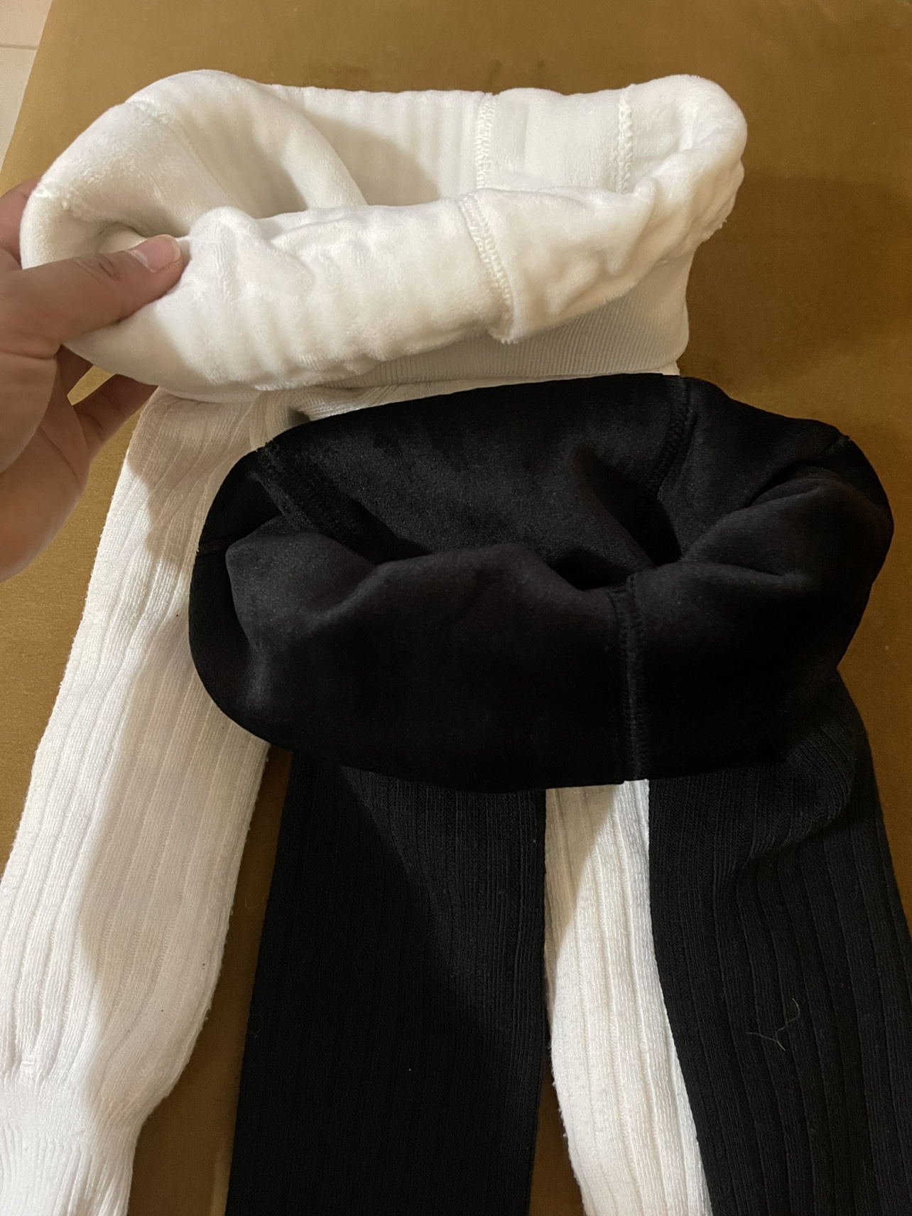 3 years Fleece Lined Leggings both for $10