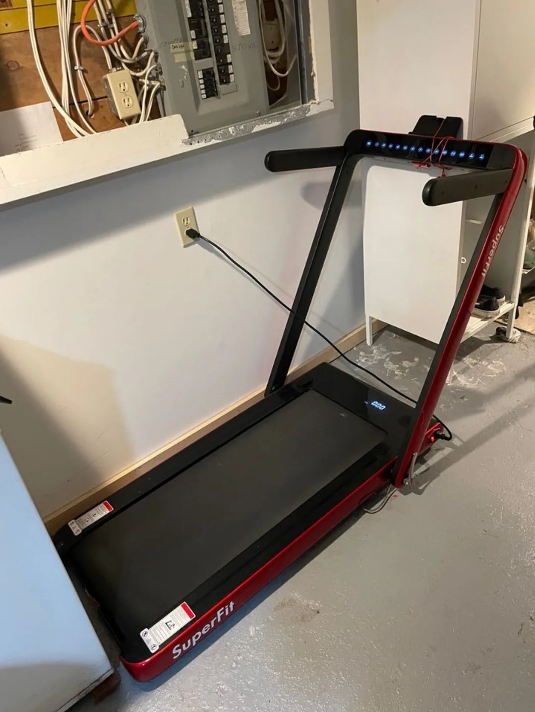 Goplus 2 in 1 Folding Treadmill image indicator(2)