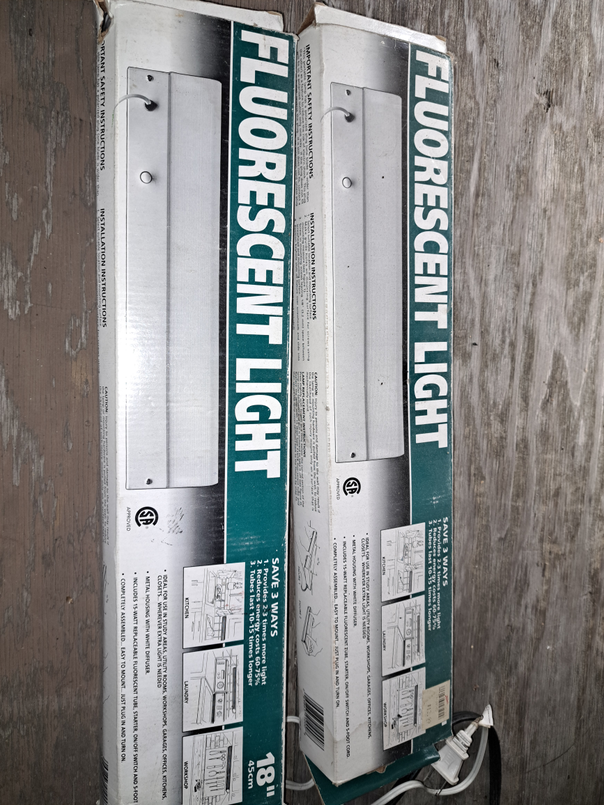 New Fluorescent Lights