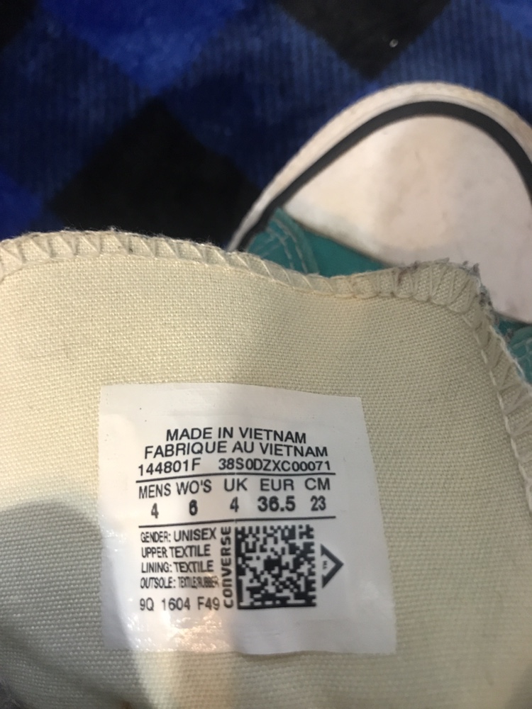 Teal Converse High Tops - photo 2