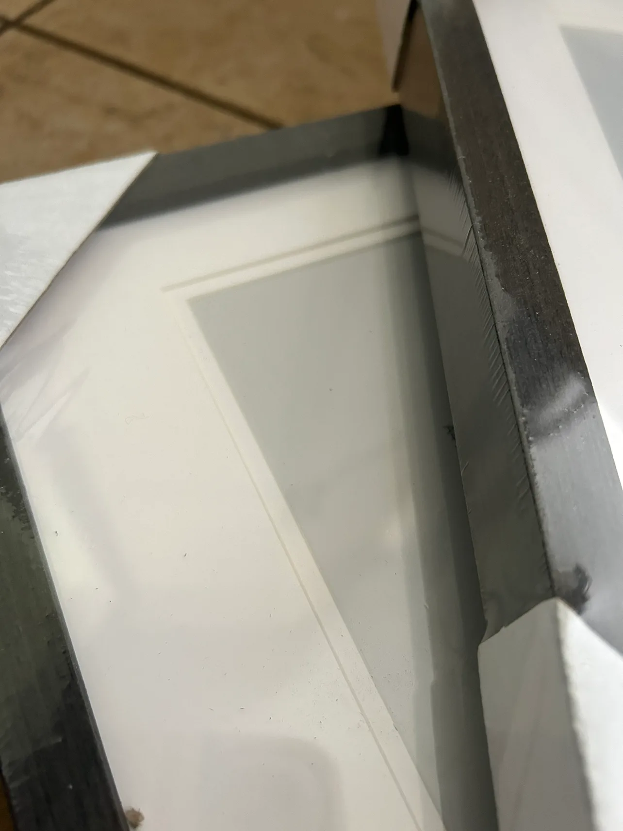 Set of 8x6" Dark Wood Picture Frames image indicator(5)