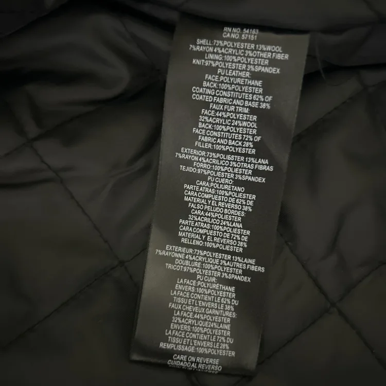 DKNY Men’s Wool Winter Coat - Medium image indicator(6)