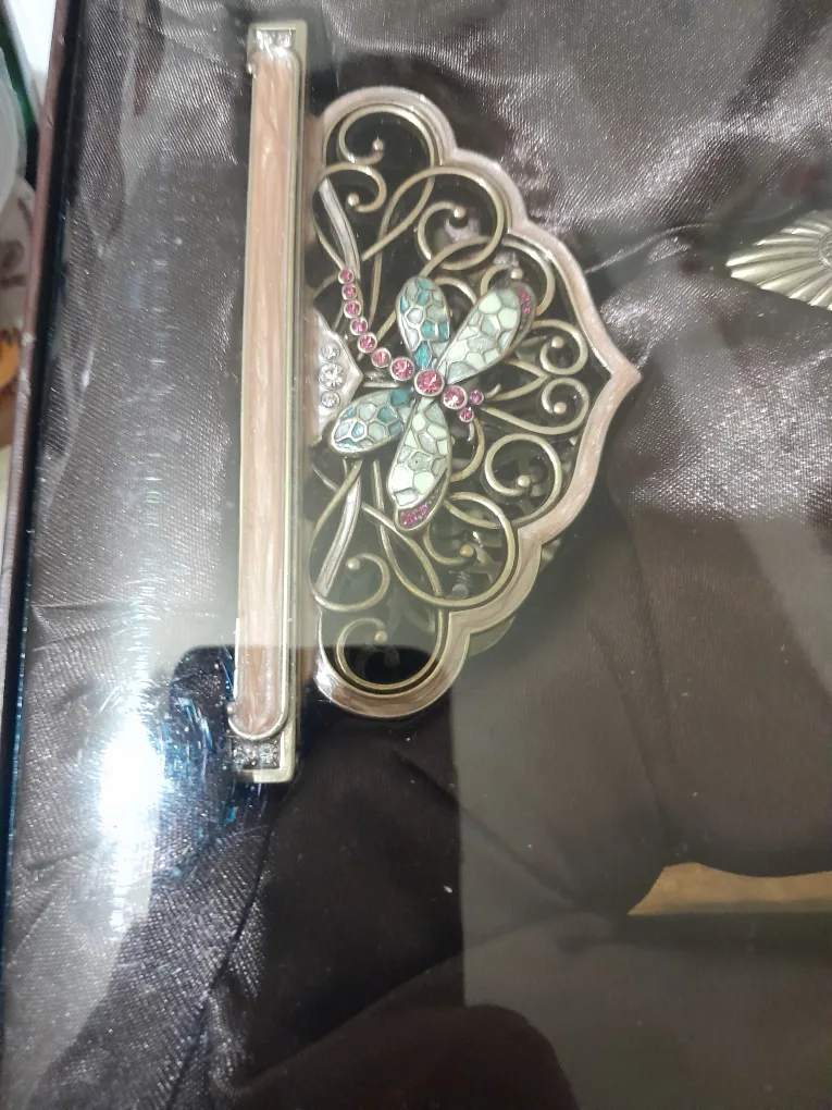 office set.  Letter opener,  Magnifier,  & business card holder image indicator(4)