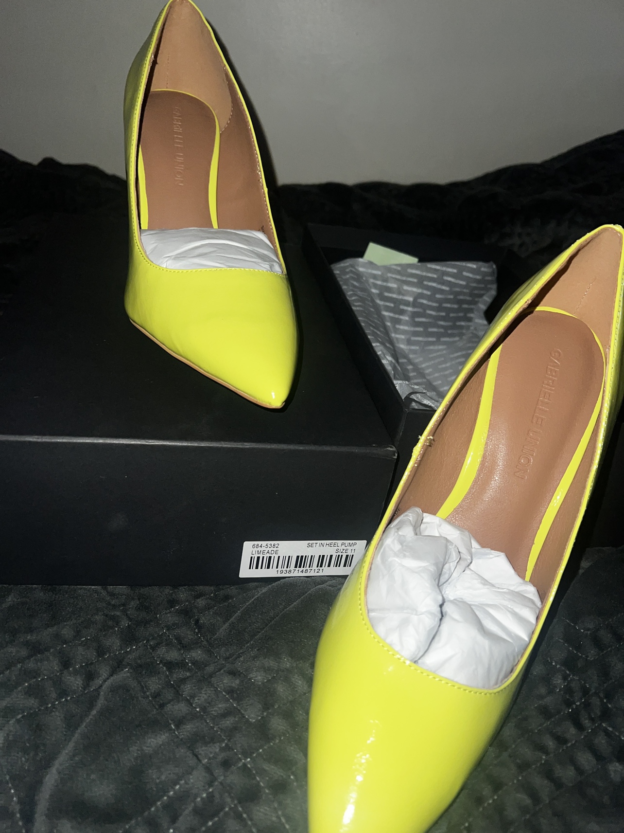Limeade Yellow Heels
