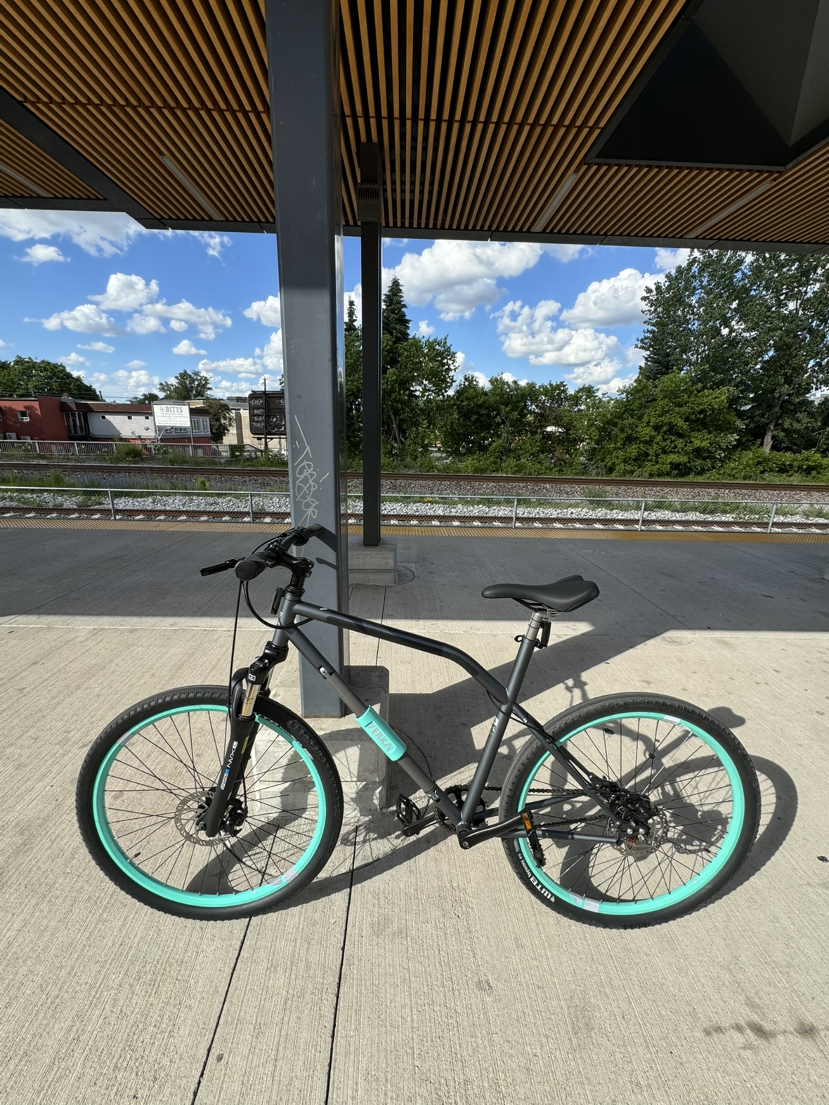 Integrated theft-proof lock Mountain Bike - Yerka