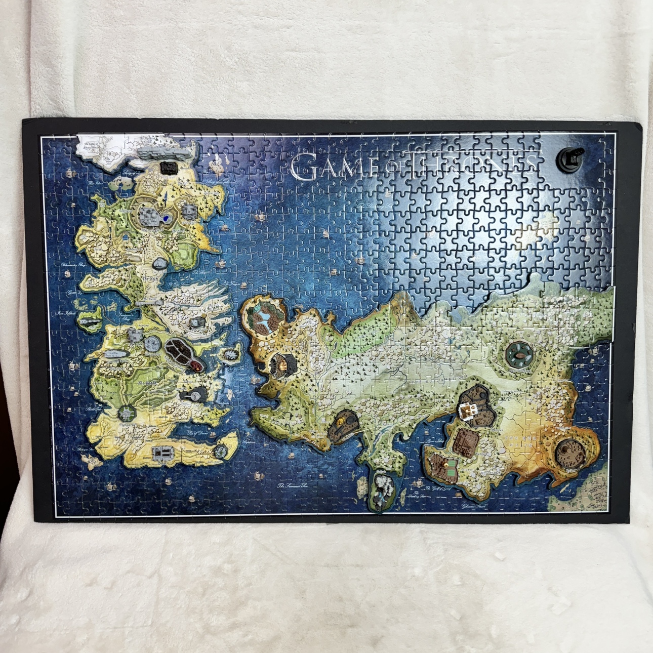 Game of Thrones 3D Puzzle Wall Decor 20”x29”