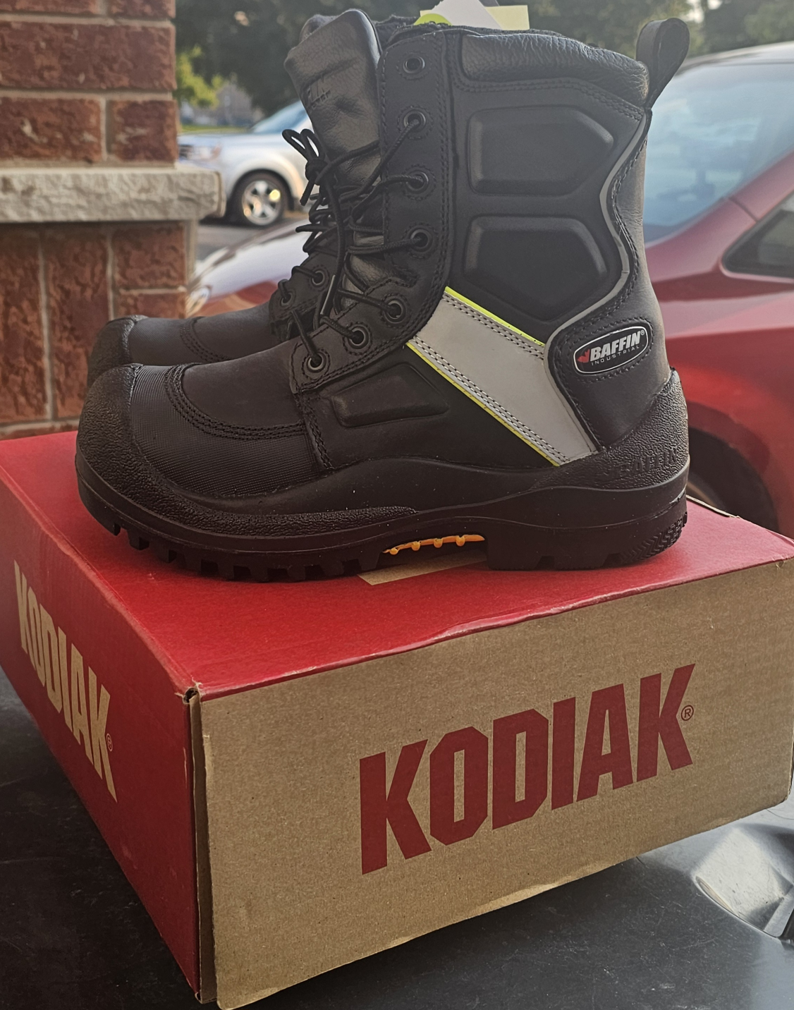 Kodiak Mens Work Boots Size 8.5 - photo 5
