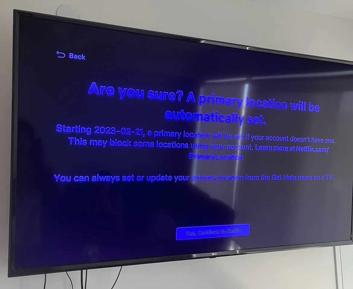 65” UHD LG TV image indicator(2)