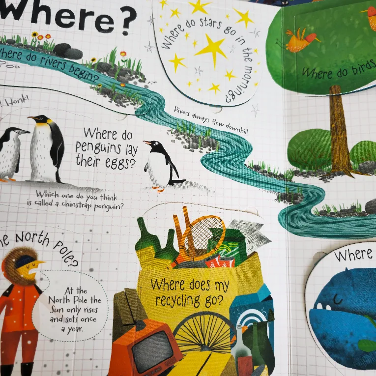 Lift Flap Questions & Answers, Seek and Find Kid's Book image indicator(6)