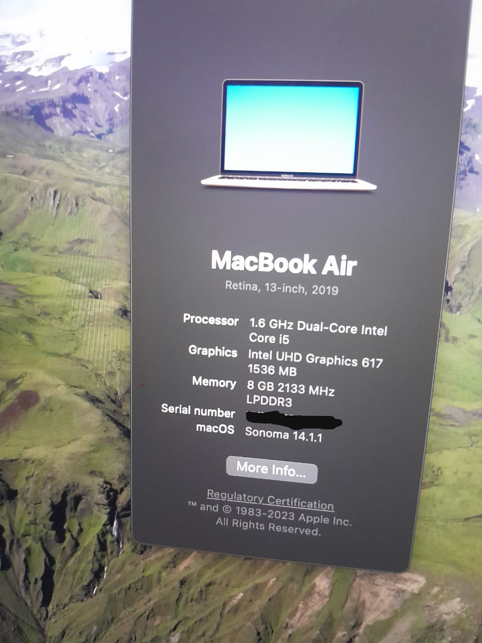 MacBook Air 2019 13" , 8GB RAM - photo 3