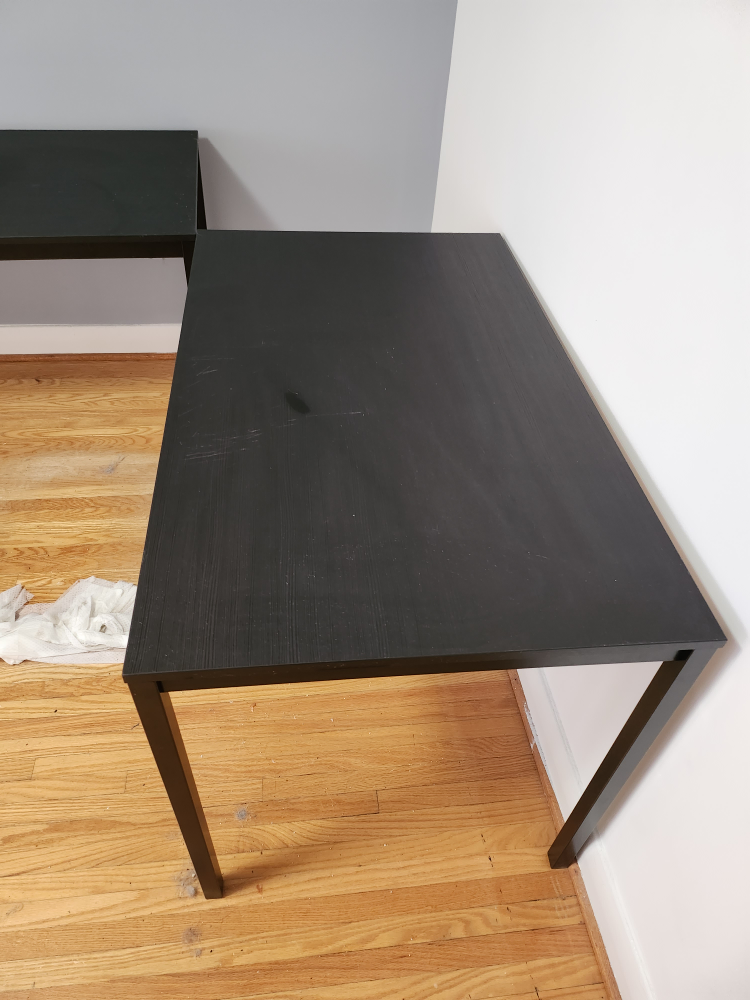 Ikea Black Desk