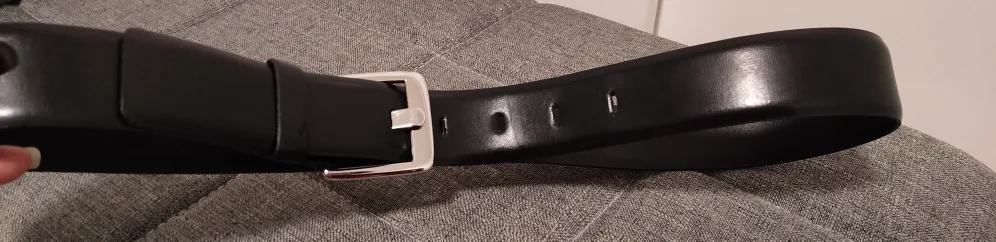 Banana Republic Black Leather Belt! thumbnail