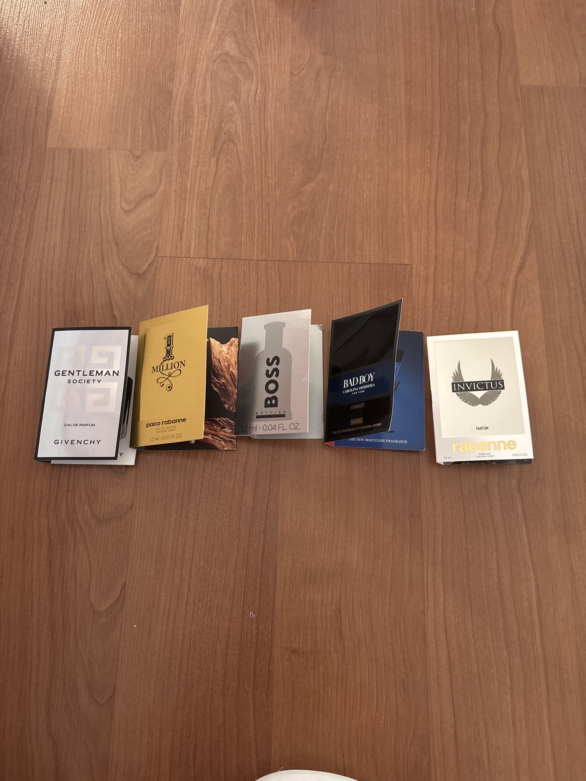 Men's Perfume Sample Set