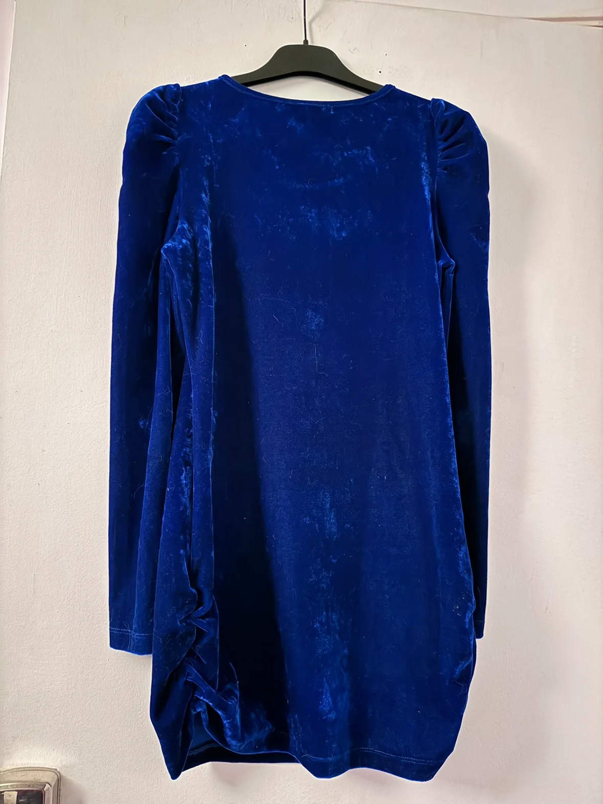 Blue Velvet Dress image indicator(2)