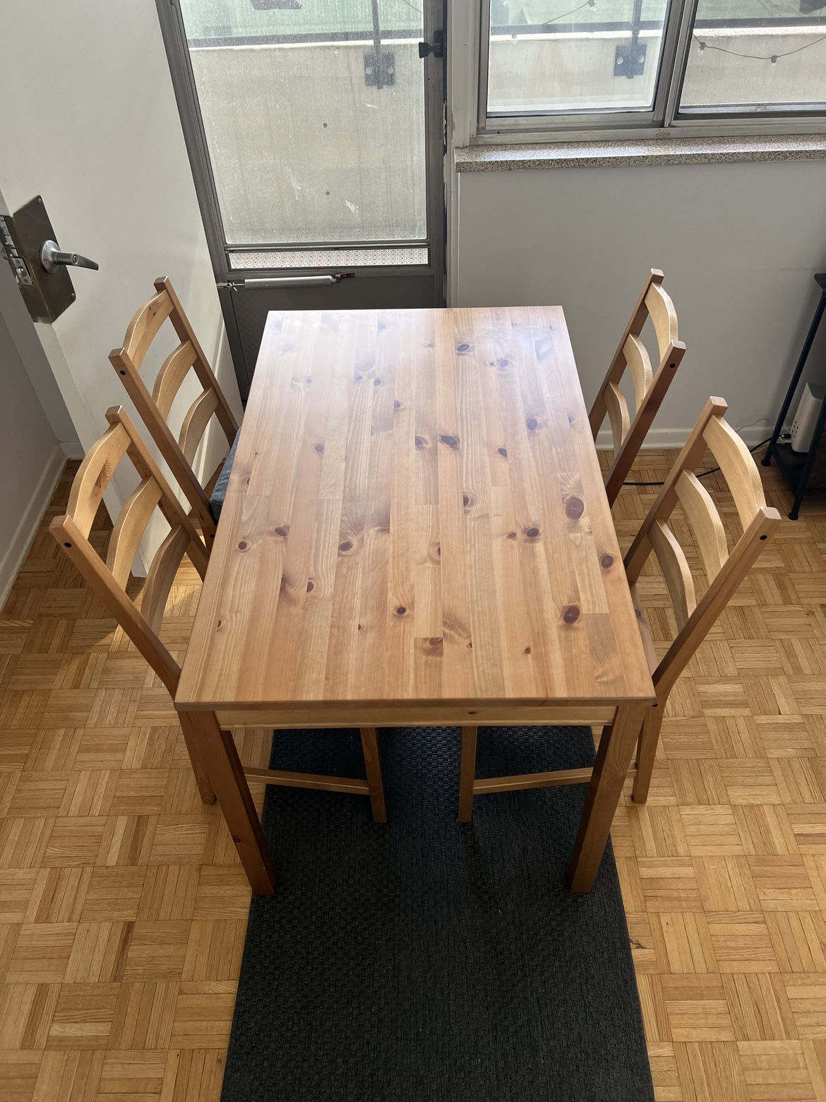 IKEA Table and 4 Chairs - photo 2