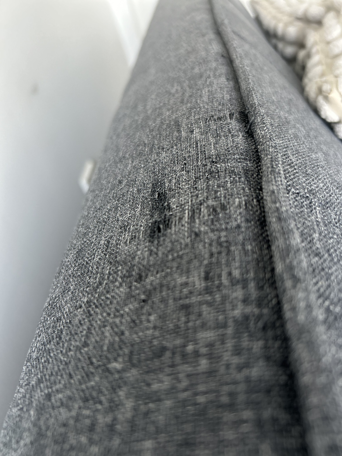 Grey Futon Sofa bed pick up only - photo 4