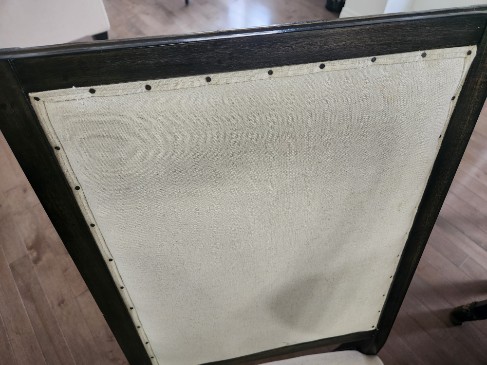 Dining Table Set with 6 chairs /beige upholstered chairs - photo 4
