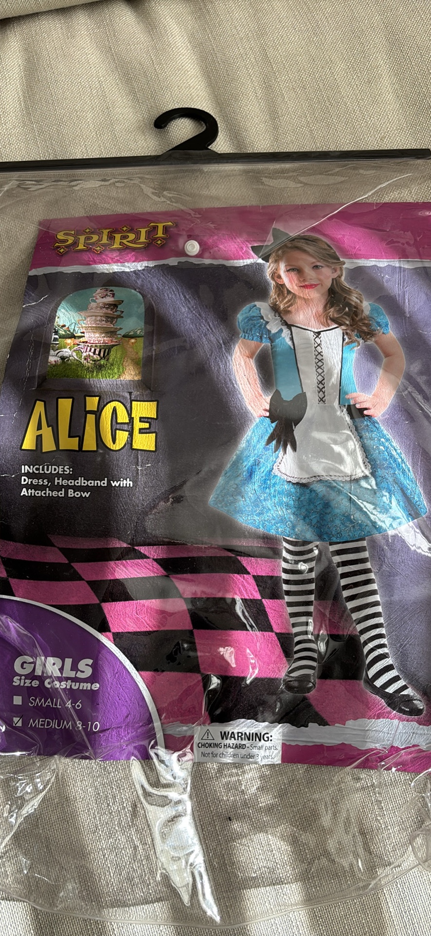 Girls Alice in Wonderland Costume - photo 3