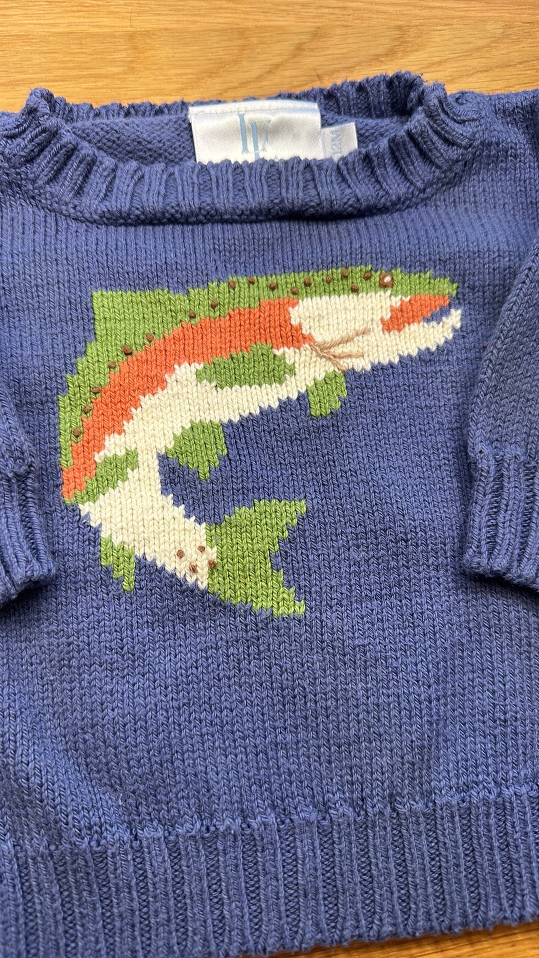 Little English Baby Sweater - photo 3