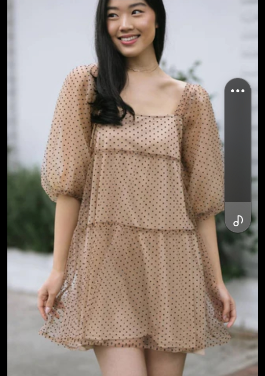 NWT Polka Dot Mini Dress