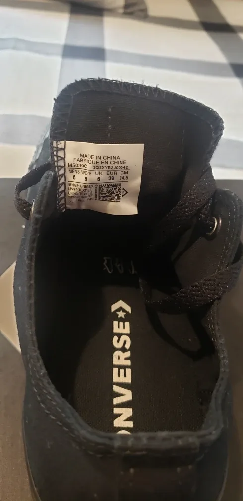 Converse All Star Black Low Top Sneakers image indicator(4)